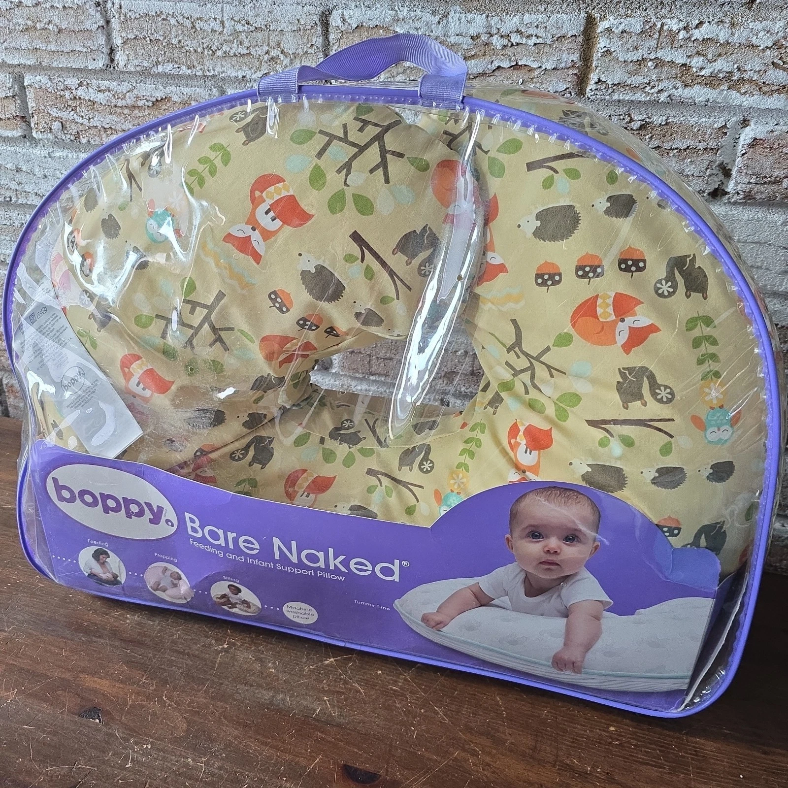 Boppy Bare Naked Nursing Pillow- Woodland Theme Cover Fox Owl
Opens in a new window or tab