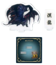 Monster Hunter 20th Anniversary Nergigante Acrylic Stand/Panel 6cm Collectible