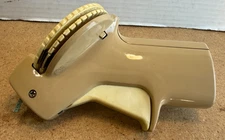 Rotex Label Maker 48E 3/8” 9.5mm 1/4” 6..3mm Beige Tan Brown Dymo Embossing Tape