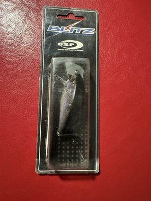 OSP Blitz Max DR O.S.P H-09 Crystal Blue Shiner Deep Diving Crankbait NIP