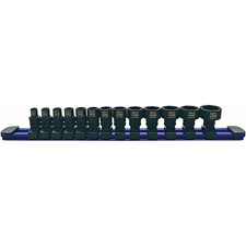 Astro Pneumatic 78113 Extra Short Metric Socket Set 14 Drive For Tight Access