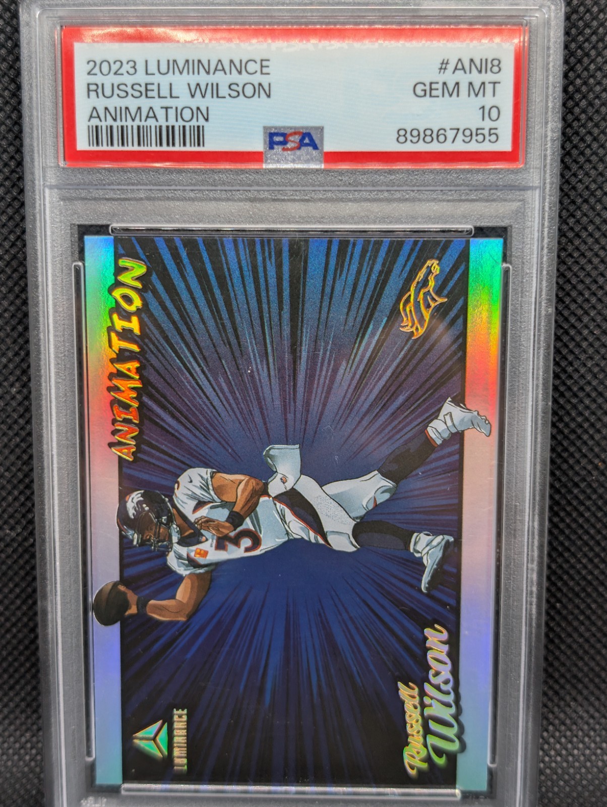 2023 Panini Luminance - Animation Russell Wilson #ANI-8