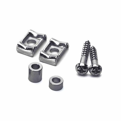 2 Seilhalter Schmetterling Gotoh Butterfly Strat Tele Cosmo Black