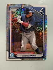 2024 Bowmans Chrome Luis Guanipa Prospect Mini Diamond Refractor Braves 💎💎💎