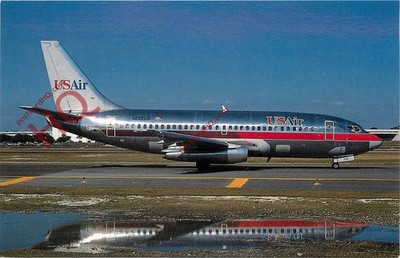 Picture Postcard__USAIR BOEING 737-201 N232US @ FLL