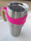 Yeti Tumbler 25 oz w/ Removable Pink Handle Lid Travel Mug Hot or Cold — photo 6