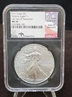 2021 NGC HERALDIC T-1 MS 70 AMERICAN SILVER EAGLE LAST DAY OF PRODUCTION