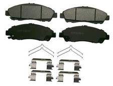 QS Disc Brake Pad Set, Reduced Vibration, Fits 2018 ZD1896 QS - Ceramic