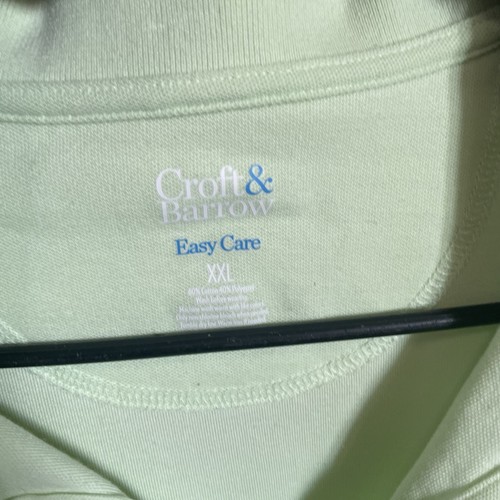 Lot Of 3 Men’s Croft & Barrow Easy Care XXL Polo Shirt 2X Short Sleeve Spring - Picture 7 of 7