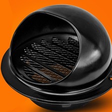 Stainless Steel Exhaust Cover with Rainproof Louvers for External Vent