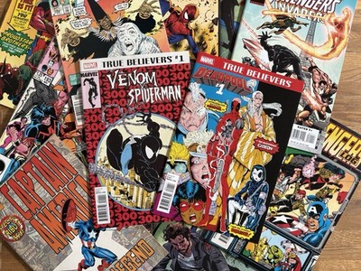 Marvel Comics Comic Lot Spider-Man/Deadpool/Venom/X-Men EN 1990
