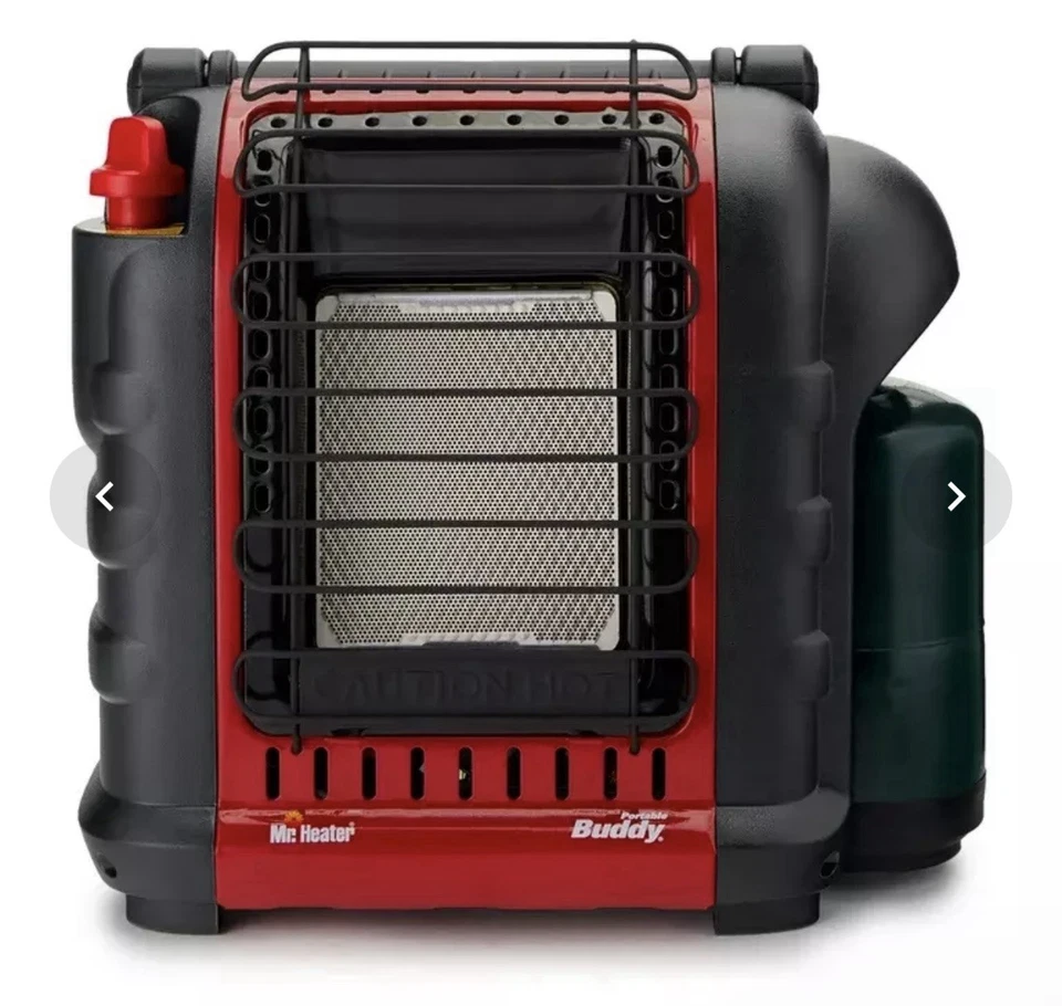 便携式 Buddy 加热器 MH9BX 4,000-9,000 BTU 室内安全丙烷辐射加热器 — 第 4/4 张图片