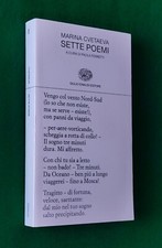 MARINA CVETAEVA - SETTE POEMI - TESTO IN RUSSO A FRONTE - EINAUDI - 1^ ED. 2019
