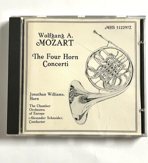 Wolfgang Mozart: The Four Horn Concerti - Jonathan Williams Wolfgang Mozart: The Four Horn Concerti - Jonathan Williams