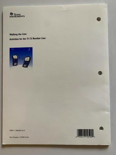 Walk the Line: Activities for the TI-73 Number Line TI Explorations Number Line - Imagen 2 de 2