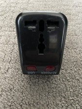 Universal Travel Adapter With USB Plug and Instructions