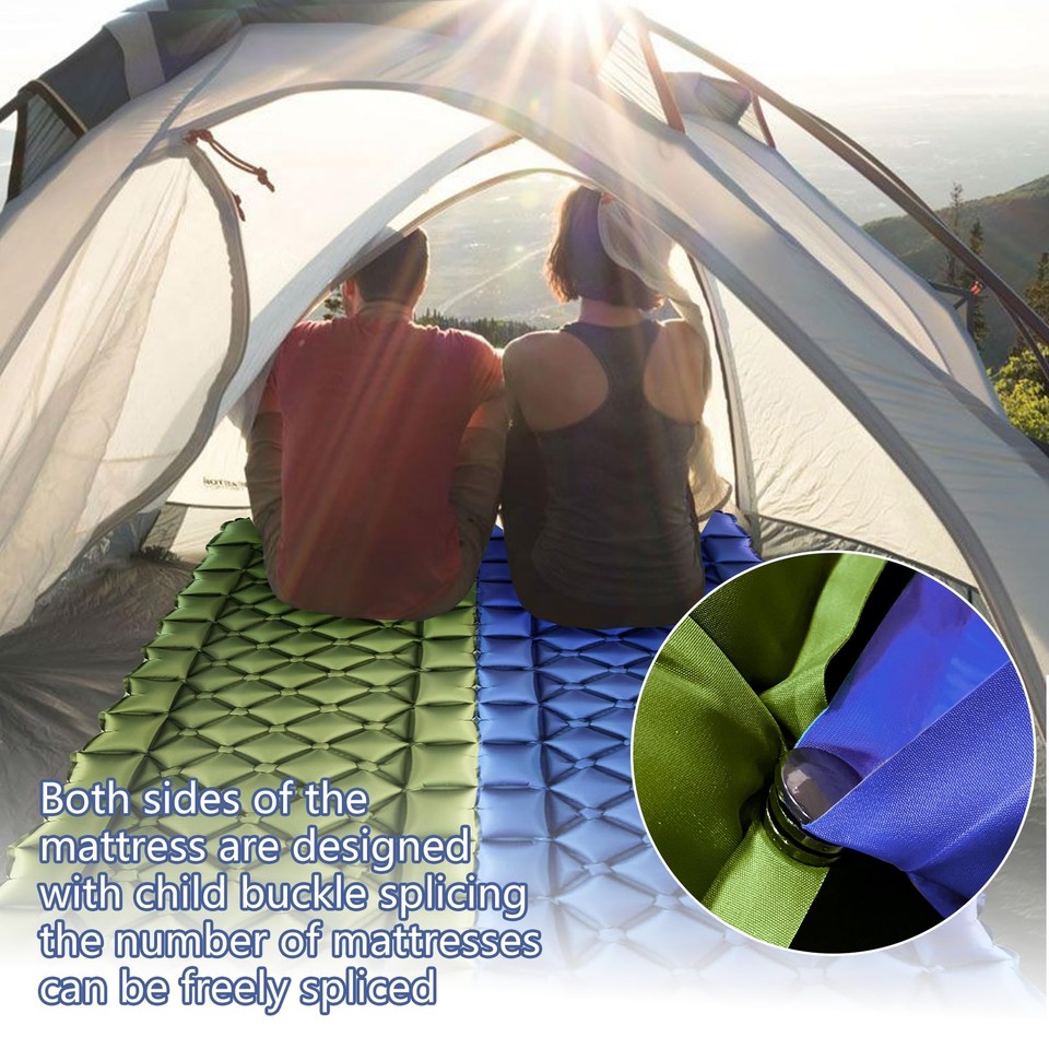 Sleeping Pad for Camping Ultralight Inflatable Sleeping Pad with Built