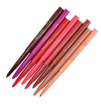 CHOICE of Color Flower Beauty Petal Pout Lip Liner with Built-In Sharpener NeW