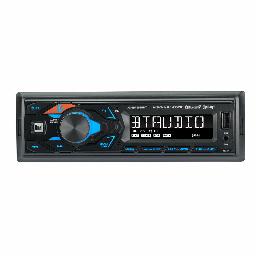 Dual XRM59BT Digital Car Stereo Receiver + 4x Audiobank AB-674 6.5