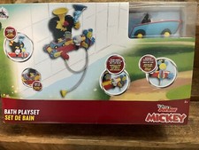 Disney Junior Mickey Clubhouse Bath Play Set Bathtub Shower Water Toy Mouse