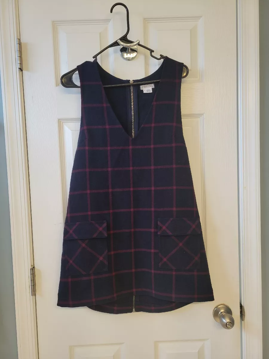 Check jumper cheap dress