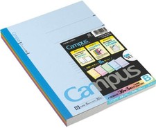 Campus Notebook Semi B5 '9.8 '7 - 6 mm - 35 Lines X 30 Sheets - Pack of 5