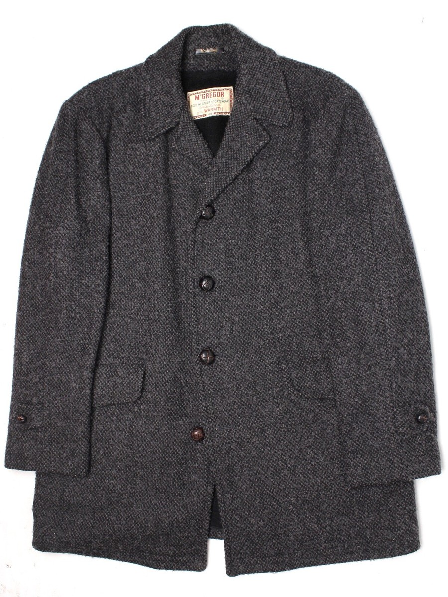 HEUGN ユーゲン MIX TWEED BROWN COAT031 HEUGN (ユーゲン)/ 