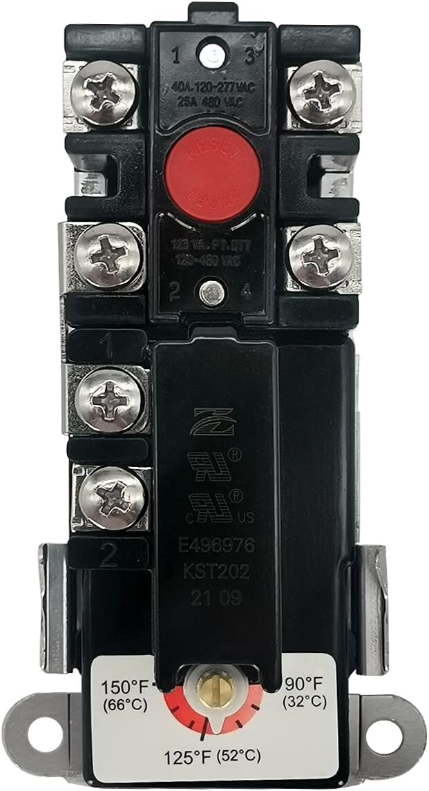 Single Element Water Electric Water Heater Temperature Control