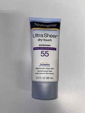 Neutrogena Ultra Sheer Dry-Touch Sunscreen Lotion SPF 55 /3 oz.  FREE SHIPPING