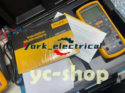 Brand new FLUKE 1587 Insulation Multimeter Fast FedEx or DHL/ZH$