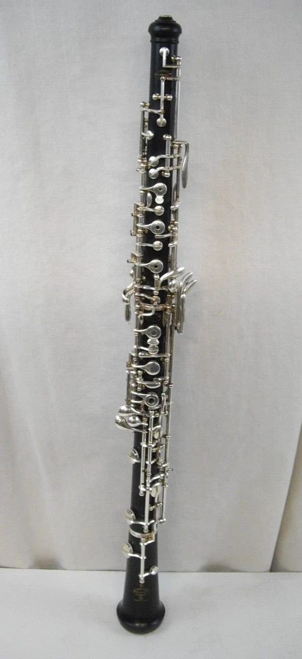 BUFFET CRAMPON PARIS "PRESTIGE" 3613 OBOE MADERA CONSERVATORIO COMPLETO LLAVE DE TERCERA OCTAVA Foto 4 de 4