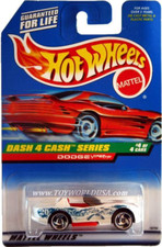 1998 Hot Wheels 724 Dash 4 Cash Series 4 Dodge Viper Rt10 Red Car Card 1998 Hot Wheels 724 Dash 4 Cash Series 4 Dodge Viper Rt10 Red Car Card