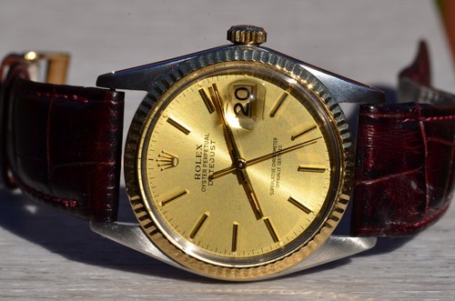 Rolex Datejust 16013 with Factory Service