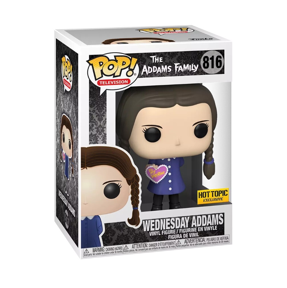 Funko Pop! #816 The Addams Family Wednesday Addams Hot Topic