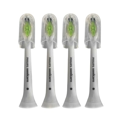 4x Philips Sonicare DiamondClean Standard Brush Heads | White | No Box