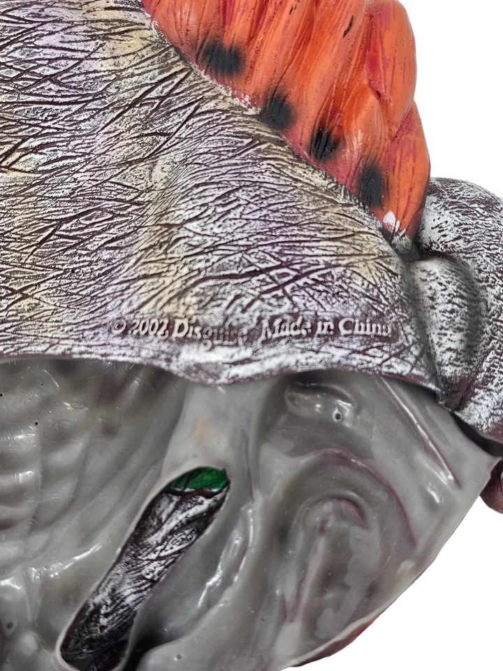 Máscara de terror disfraz de Halloween Scary Clown The Fright Asylum 2002 de colección U Foto 2 de 3