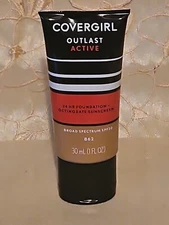 CoverGirl-Outlast-Active 24hr Foundation #862 NATURAL TAN-1 OZ.-NEW! READ!