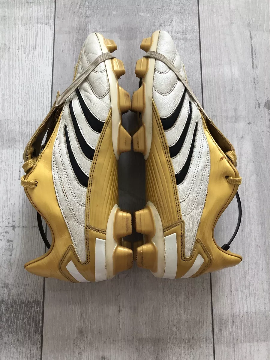 Adidas predator top white gold