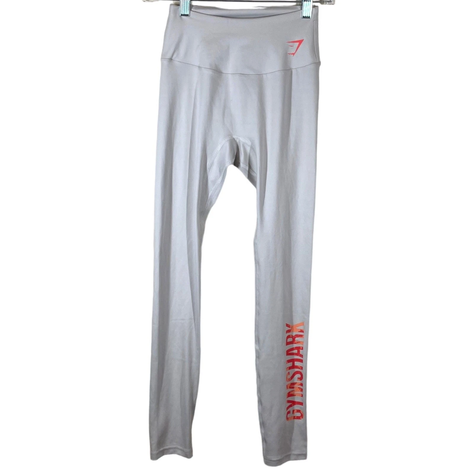 gymshark light workout athleisure stretchy logo leggings