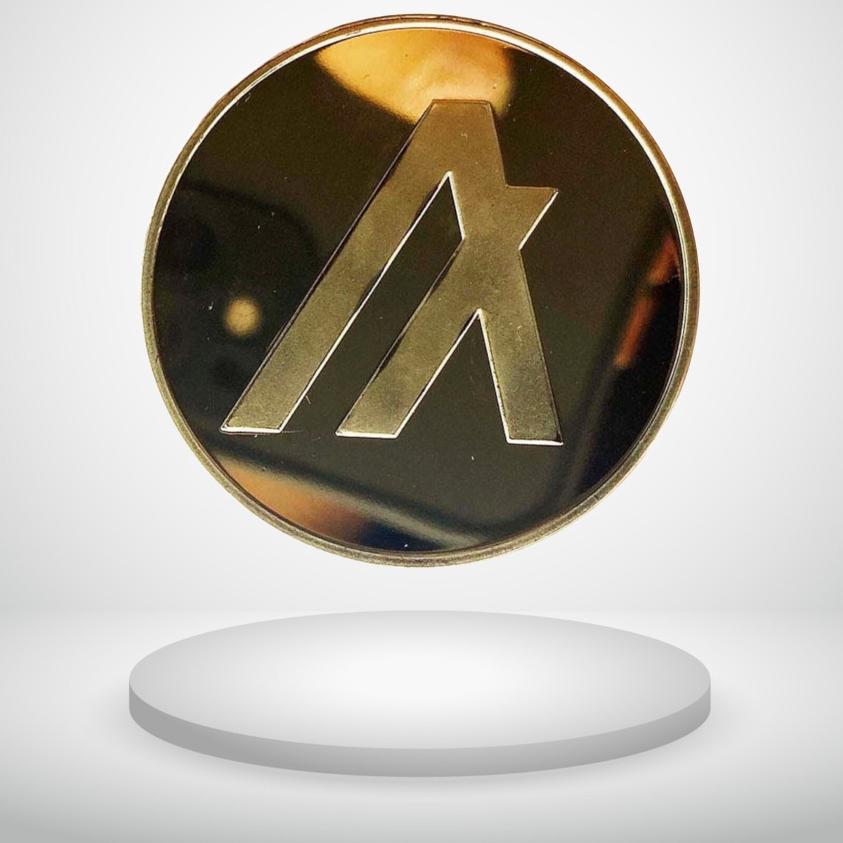 Algorand | ALGO Physical Crypto Coin Novelty Souvenir Token Gold Color |  eBay