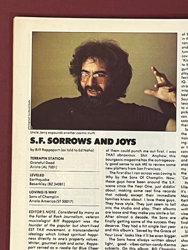 Crawdaddy Magazine Oct. 1977 Bjorn Borg cover, Steve Martin, Hall & Oates, AWB - Picture 5 of 6