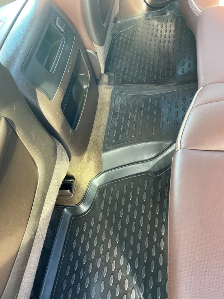 2014-18 Chevrolet Silverado GMC Sierra 1500 2500 Floor Mats Crew Cab All Weather - Imagem 3 de 4