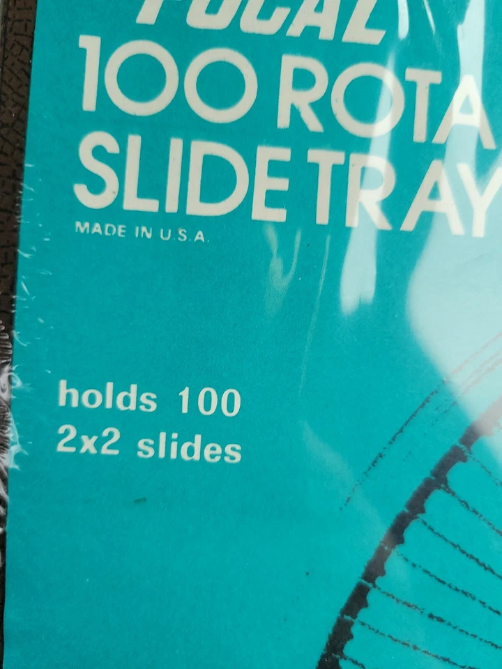 NEW/SEALAED FOCAL 100 ROTARY SLIDE TRAY - HOLDS 100 2X2 SLIDES -  - Image 4 of 4