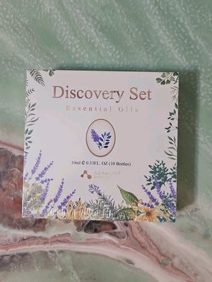 ASAKUKI Discovery Set 10 Essential Oils for Diffusers.  Sealed.