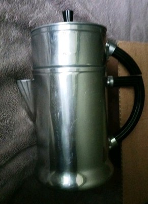 Wear Ever 2206 Coffee Dripolator 6 Cup Aluminum Vintage USA Made No Dents 40 50s