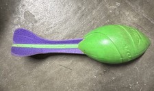 Rare VORTEX Koosh Football Non-Howler Vintage 1990's USED Green/purple