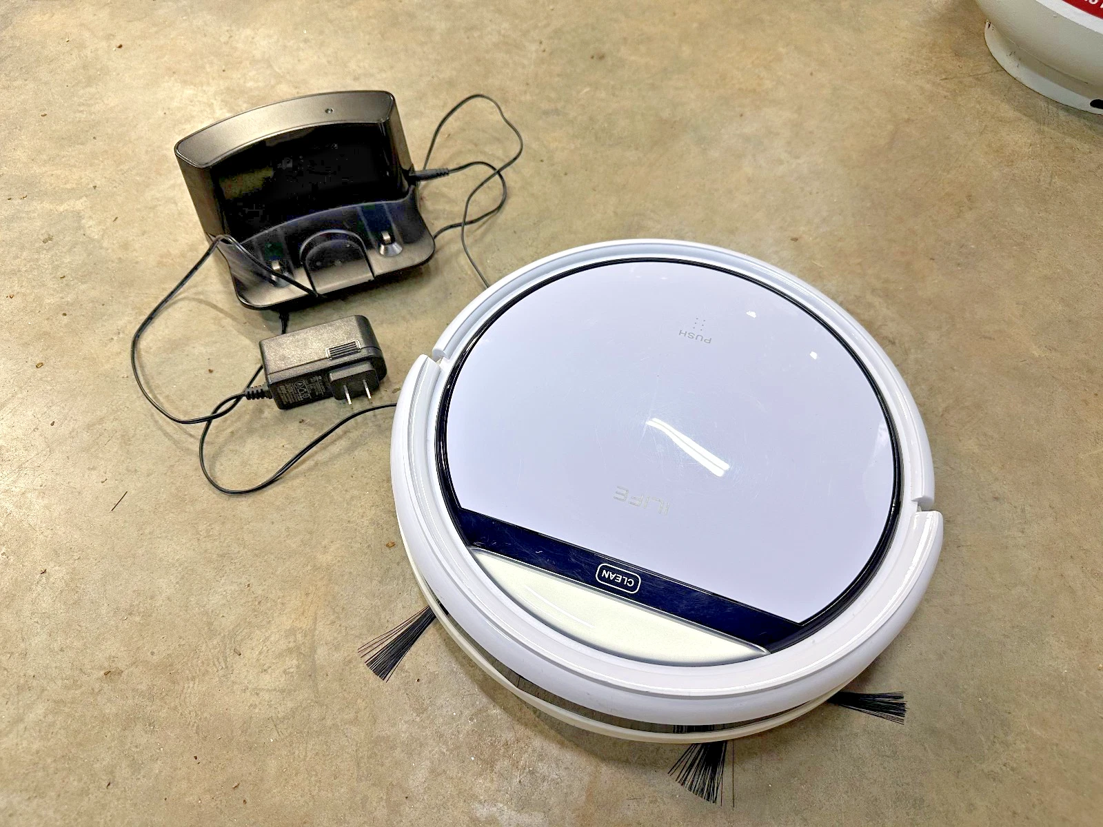 ILIFE V3s Pro Robot Vacuum Cleaner with Dock - READ