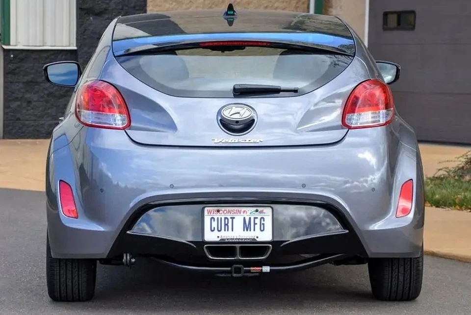 For Hyundai Veloster 12-17 Trailer Hitch Class 1 Round Exposed Trailer Hitch w - Изображение 3 из 4