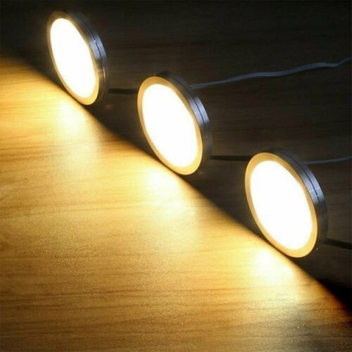 3/6*Under Cabinet Lights,LED Kitchen Counter Closet LED Puck Display Lamp - Picture 9 of 24