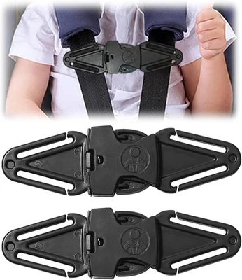 FZCYUOO 2PCS Anti Escape Car Seat Straps Safety Clip Baby Harness Chest Clips, Car...